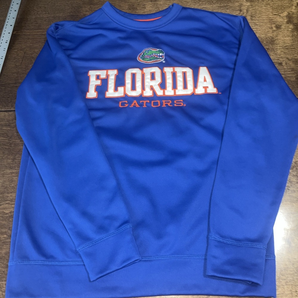 NEW Florida Gators Sweatshirt Mens M Section 101 Majestic Blue